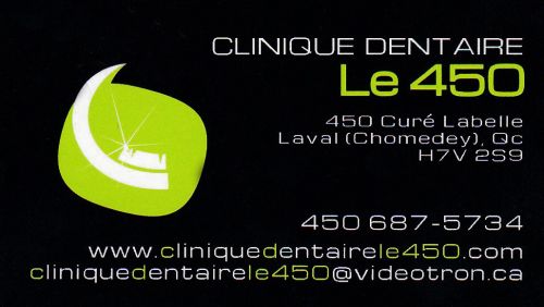 Clinique Dentaire le 450